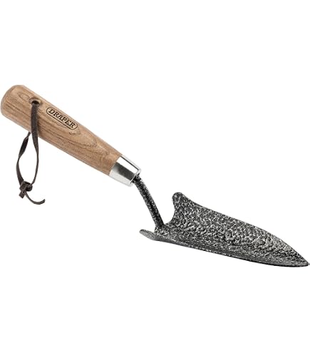 Fourche Bordure Draper 88791 - Acier Carbone, Manche Plastifié - Outil Jardin