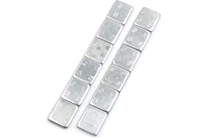 F FIERCE CYCLE 2.1oz Motorcycle Car Wheel Balance Weights Strips 136 x 19mm 2pcs