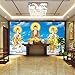 Produktbild Tantoto 3D Wallpaper Nahtlose 3D Buddha Im Wohnzimmer Der Religiösen Tempel Hintergrund Wallpaper Wallpaper Große Wandmalereien Western Ester Fraile Diez Trinity