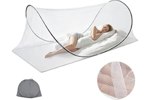 Dcceeo myggnät popup, 200 x 80 x 56 cm myggnät resa myggnät säng vikbar enkel och snabb installation myggnät popup med förvar