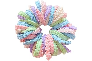 Cosyhav Baby Hair Bands,50pcs Toddler Hair Bands,Cotton Hair Bobbles For Girls,High Elasticity, Macaron Color,Suitable For Babies, Toddlers