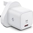 Spigen 27W USB C Super Fast Wall Charger 25W PPS Charger Super Fast Charging Adapter for iPhone 15 14 Pro Max Plus 13 iPad Samsung Galaxy S24 S23 S22 Ultra Fold Flip Steam Deck