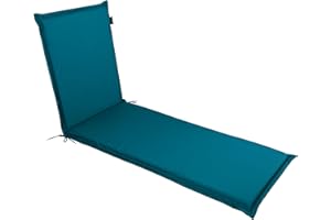 ‎LILENO HOME LILENO HOME Sonnenliege Auflage als [1er Set - Rollliege] in Petrol - Gartenliegen Auflage perfekt für Strandliege - Polster Auflage für Gartenliege (188x60x5cm) MIA