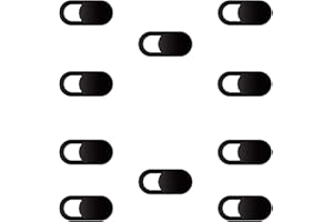 [10pcs] ReFind Camera cover Slide Blocker. Accessories for mac,phone,iphone,laptop accessories, computer accessories. Privacy Sticker Webcam protector. Laptop Camera Cover slider, Camera accessories