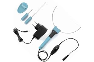 Velleman Taglierina polistirolo 3 in 1 con filo caldo coltello caldo e penna incisore con adattatore 5V e supporto 8W riscaldamento rapido 10s ideale per modellismo hobby e decorazioni