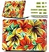 Price comparison product image Vandot Protector Case Cover For Macbook Pro mit Retina Display 15.4 inch(A1398/ME293) Colorful Painting Pattern Ultra Thin Slim Fit PC Hard Scratch-Resistant Shock-Absorbing Plastic Mobile Notebook Protective Case Bag Shell+12 Pcs Silicone Anti Dust Plugs-Tulip Flower Blossom