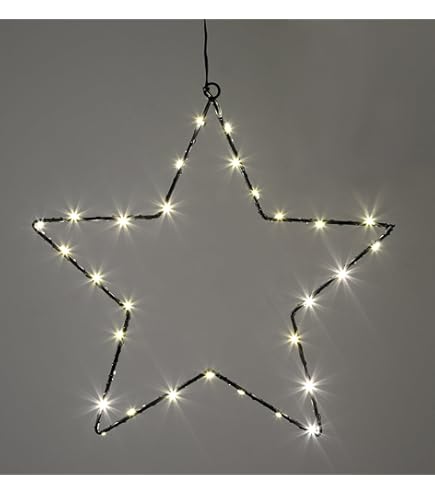 Kerstbal hangend D40 cm 192 led warm wit - Kerstverlichting buiten - tuin & dier