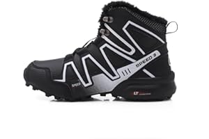 Shhyy Winter Warm Golf boots Men Leather Waterproof Golf Shoes High Top Anti-Slip Sport Shoe Mens With Fur Golf Gym Sneakers-outdoor snow boots