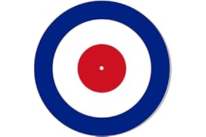 Tribal T-Shirts Polyester Slipmat 30,5 cm Weiß Plattenspieler (12 Zoll) Mixen und Kratzen