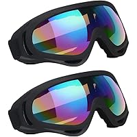 Vicloon Lunettes de Ski Masques Snowboard,Motoneige Moto Lunettes Ski Goggles Protection Lunettes Lens Anti-poussière, UV Pro