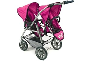 Bayer Chic 2000 689 12 Doll pram, Pink