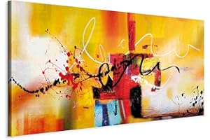 murando - Quadro Astratto 120x60 cm 1 Pezzo - Stampa su Tela in TNT Tessuta XXL Grande - Quadri Moderni Soggiorno Grandi - Stampe da Parete Murale Arte Moderno Pittura - a-A-0324-b-b
