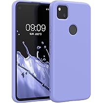 Kwmobile Case Compatible With Google Pixel 4a 5G Case - Soft Slim TPU Silicone Phone Cover - Blue-Grey - View #14