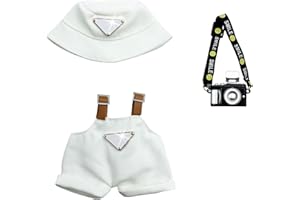 Mino Plus Poupées Vêtements,Vêtements de poupée de 17 cm,Accessoires pour poupées,Cadeaux pour Garçons et Filles,poupée en Peluche Non Incluse (K)