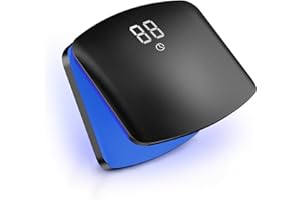 Suuprone Nail Fungus Laser Device, Suitable for Multiple Fingers/Toenails, Equipped with 11 x 470 nm Blue Light and 4 x 910 nm Infrared Light for Mushroom Lamp, Height Adjustable