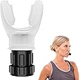 Kyayili Breathing Exercise Device with Adjustable Resistance Settings, Portable Muscle Trainer Lung Capacity for Increased Lung Capacity, Sleep & Physical Performance & Easy to Clean