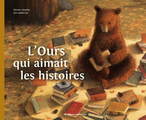 couverture de : L'ours qui aimait les histoires