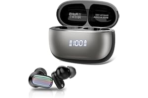 CONYAT AI Language Translation Earbuds, 3-in-1 Bluetooth 5.4 Translator Headphones with 164 Real Time Languages, 40H Ear Buds with Mic and AI APP, 7 Translation Modes Ideal for Business Learning, Deep Black