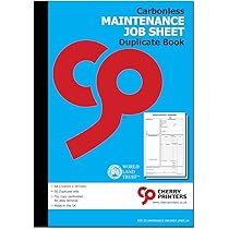 Cherry Carbonless Daily Planner Duplicate Book A4 | 50 - View #5