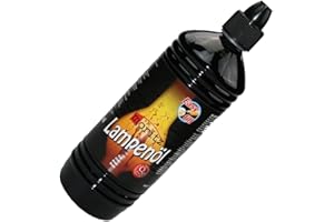 Moritz Huile pour lampes à huile Flambeau en bambou Flambeau de jardin et de mur - Plusieurs quantités sélectionnables : 1/3/6/12/24 litres, 1 l