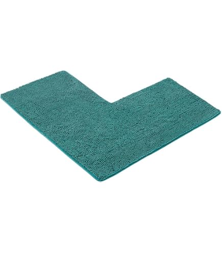 BADELIGA® Douchemat voor de hoek, ideaal voor vierkante