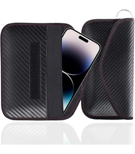 Borsa Soccorso Borsa Faraday Per Telefono - Custodia Schermante Per Bloccare Segnali RFID, GSM E GPS, Colore Nero Firewall Sophos - Foto 11