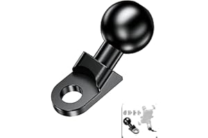 XiXiYang Ball Ram Mount Base,Universal Ball Mount Adapter,10mm Mounting Hole Strong Ball Mount Connect to Motorcycle Phone Holder Any Accessory Fit for Ball Socket Arm