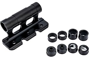 WARMHAND Nlmayt Bike Fork Mount Quick Release MTB Thru Axle Carriers Aluminum Alloy Bicycle Fork Bracket Frame for Car Roof Transport Storage - 100×5/100×12/100×15/110×15mm Thru Axle Fitments