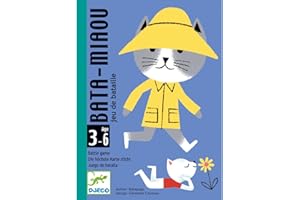 DJECO Cartes Bata-Miaou, (DJ05139) - coloris aléatoire