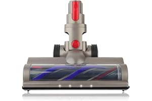 AINUO Motorhead Turbinenbürsten-Reinigungskopf Kompatibel mit Dyson V7 V8 V10 V11 V15 Staubsauger zum Reinigen von Teppichen, Böden, Fliesen