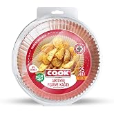 Cook Airfryer Pişirme Kağıdı, Standart Boy, 16 cm, 25 Adet