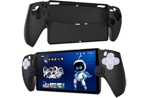 CONAPIKA Funda para Sony PlayStation Portal, Ligera Suave TPU Anti-arañazos, Anti Drop Anti-Choque Case para Sony PlayStation Portal, Negro