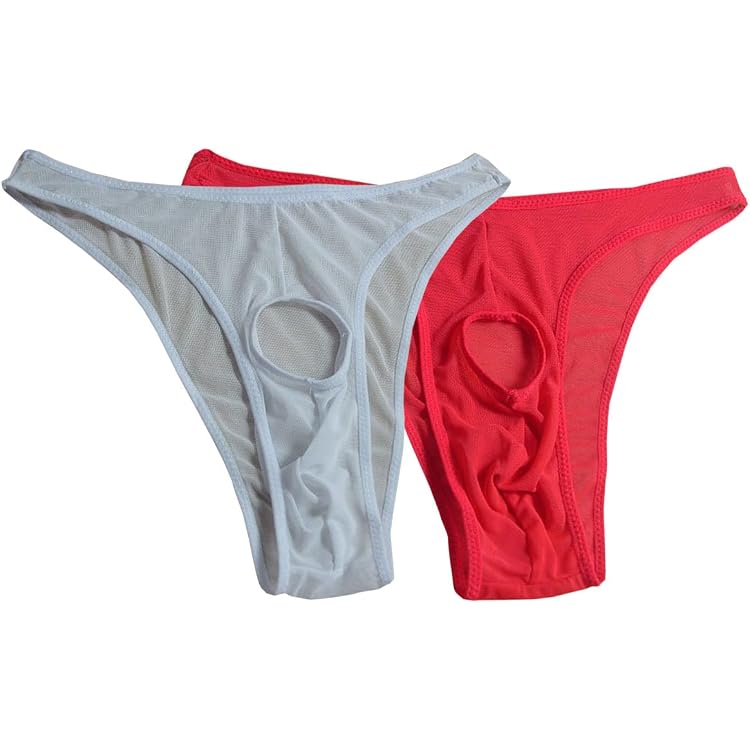 String Homme O-Ring Micro - Lingerie Érotique, T-Back - Polyester/Coton, Taille Unique