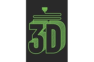 3D: Notizbuch, Skizzenbuch, Planer oder Konstruktionsbuch in 6x9 Zoll (ca A5) | perfekt für alle G-Code-Fans, 3D-Modell Designer, 3D-Druck-Fans und ... von Projekten und zum festhalten von Ideen!