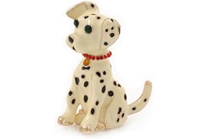 Avalaya Dalmatian Dog Costume Brooch