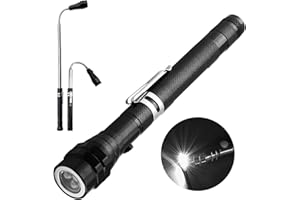 AIMFACT Versatile Telescopic Magnetic Flashlight Pickup Tool Ideal Stocking Filler for Dad Him or Secret Santa with LED Gadgets Gifts for Men Who Have Everything Christmas Birthday Anniversary Presents