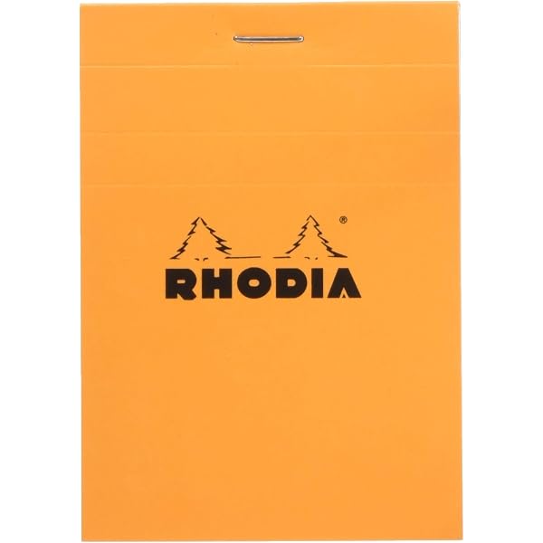 Rhodia No. 11 Notizbuch Set – 3 Bücher Im Grid-Design, Liniert In A7 | Hochwertiges Schreibpapier Aus Frankreich