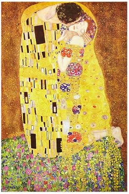 1art1® 1art1 34929 Poster Gustav Klimt Le Baiser 91 X 61 cm