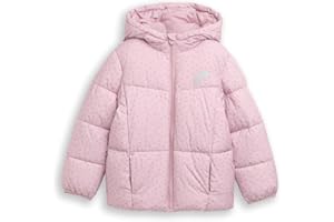 TOM TAILOR Mädchen 1047605 Kinder Puffer-Jacke mit Allover-Print