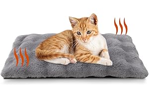 XIAPIA Cuccia per Gatti Coperta Autoriscaldante per Gatti e Cani, Coperta Addensato per Animali Domestici, Tappeto Termico per Gatto Senza Elettricità, Cuscino Autoriscaldante per Cane, Lavabile