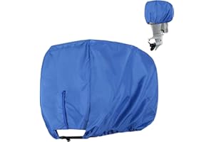 Gusengo Housse Moteur Bateau Moteur Hors-Bord du Bateau Hors-Bord Housse pour Bateau, Housse Protection pour Moteur Bateau Hors-Bord Étanche Et Ventilée