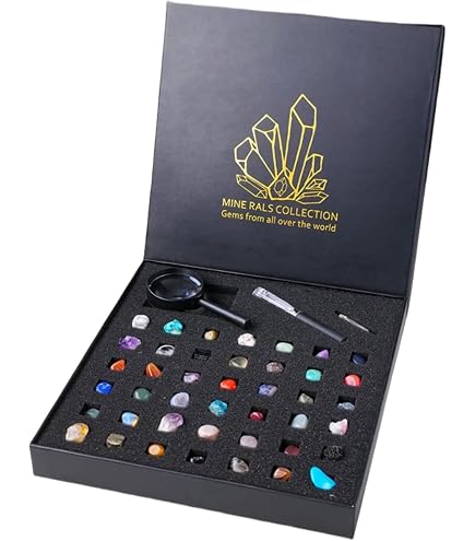 Kit De 15 Pierres Naturelles Lotto - Gemmes Précieuses Pour Petits Géologues, Neuf Sans Emballage !