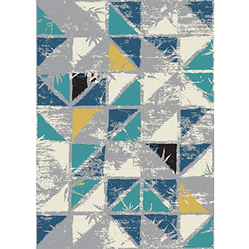 Preisvergleich Produktbild BAGEHUA Maßgeschneiderte Moderne Geometrische Wohnzimmer Couchtisch Schlafzimmer Teppich Bedeckt Bettwäsche Decke Kaffeetisch Pad Benutzerdefinierte Hause Zimmer, 120x160 cm, Lg-6