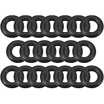 10 Stück Silikon O-Ringe, 7mm X 1,9mm, Rot, Hitzebeständig – Dichtungen Für Auto, Haushalt & Industrie