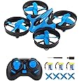 E-SMARTER Mini Drone for Kids, 360° Flip & Roll Toy Drone with Protected Fan Blades, Speed Adjustment, One-button Return Home, Lightweight Indoor Drone, Christmas Gifts for Boys, Girls, Kids Toys