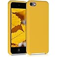 kwmobile TPU Silicone Case Compatible with Apple iPod Touch 6G / 7G (6th and 7th Generation) - Case Soft Flexible Protective Cover - Honey Yellow