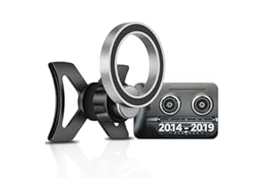 AYADA Magnet Handyhalterung Kompatibel mit A3 8V, Kompatibel mit Magsafe für iPhone 15/14/13/12, 2013 2014 2015 2016 2017 2018 2019 S3 Hatchback Sedan Cabrio Zubehör Accessories Einfach Bedienen Stabil