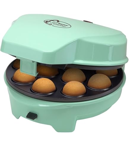 Macchina Per Muffin AEG Clatronic - Bianca, 7 Muffin, Antiscottamento