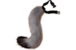 PPFINE Faux Fur Fox Costume Tail Adult/Teen Cosplay Halloween Christmas Party Costume One Size
