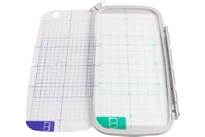 CKPSMS Marca -#Embroidery Hoop-4 Telaio da ricamo Compatibile con/Sostituzione per Brother marca Innovis F440E/ F540E/F480/F580/PE750/PE750D/PE770/PE780D/PE800/PC8200/PC8500 (SA445)